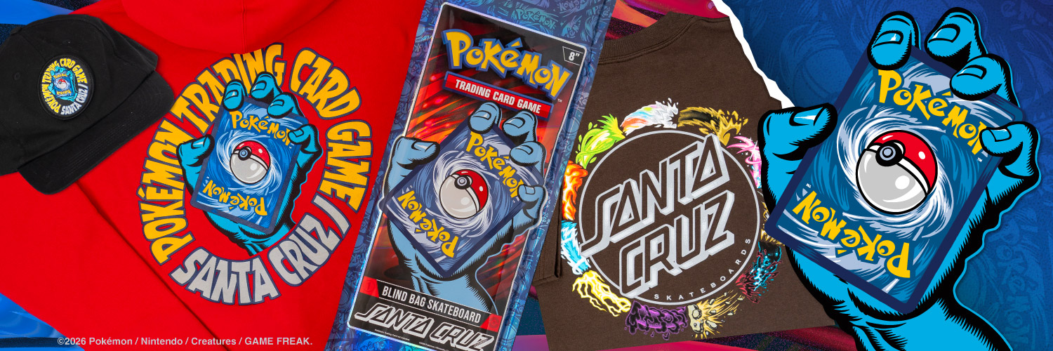 Pokémon TCG & Santa Cruz Skateboards